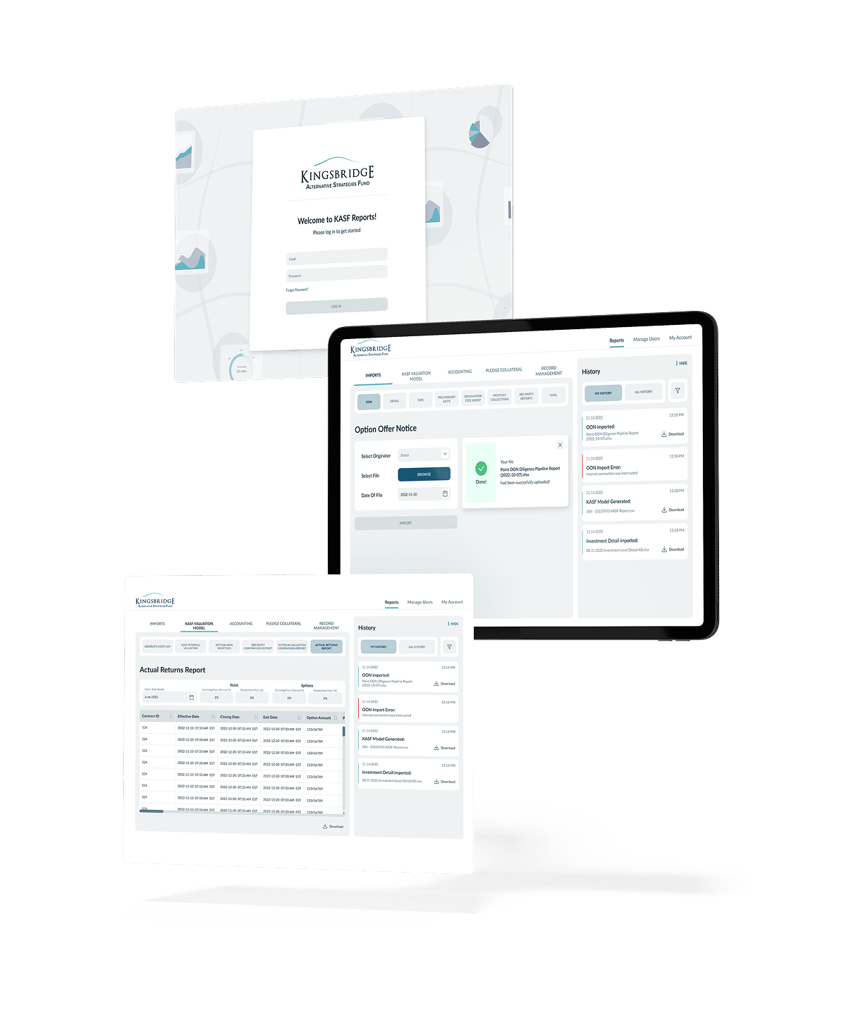 Digital wealth management platform — project results