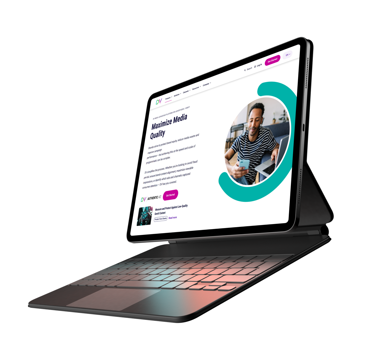 DoubleVerify AdTech platform — project scope and architecture