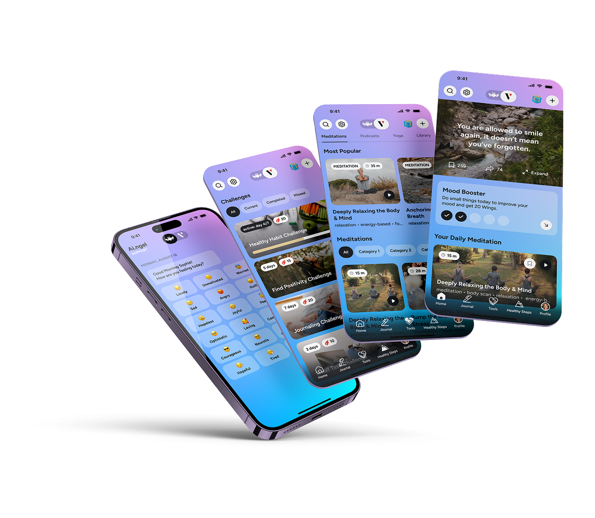 AI emotional support platform — project results